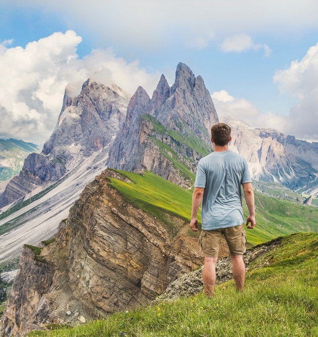 Man On Mountain